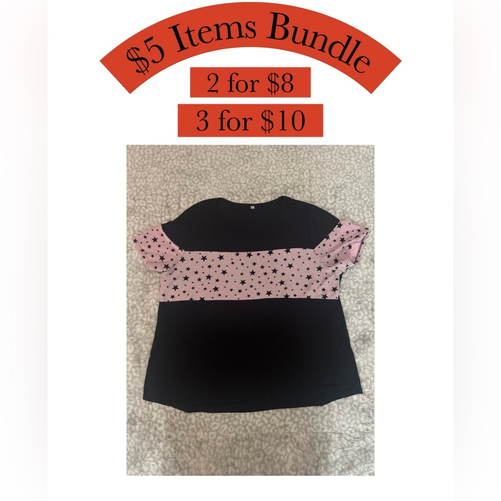 Short Sleeve Top from Amazon 3X